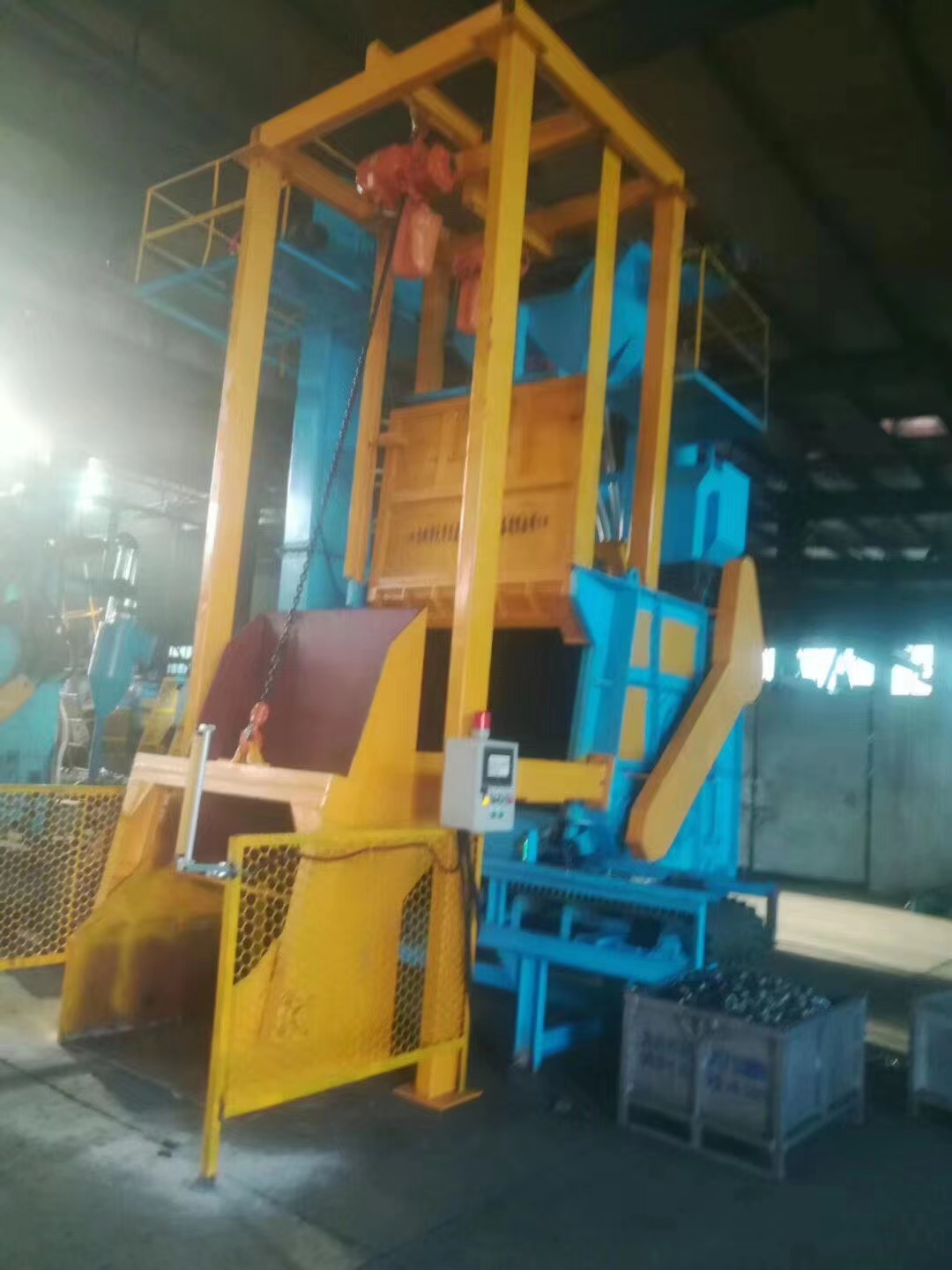 Q3212上下料拋丸機(jī)